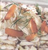 Polpo in gelatina con finocchi e bottarga